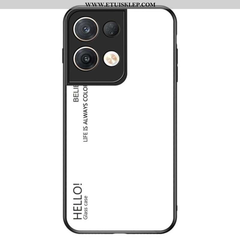 Etui do Oppo Reno 8 Pro Szkło Hartowane Witam